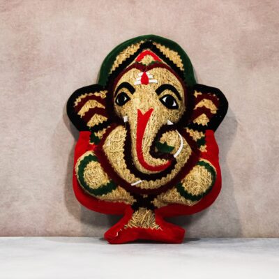 Handcrafted Lord Ganesha Wall Decor | Traditional Spiritual Artwork