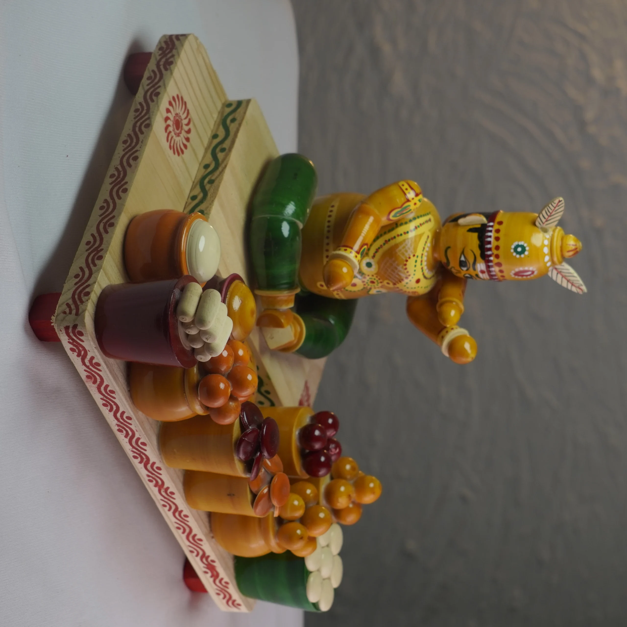 Handcrafted Kondapalli Bakasura Set - Image 3