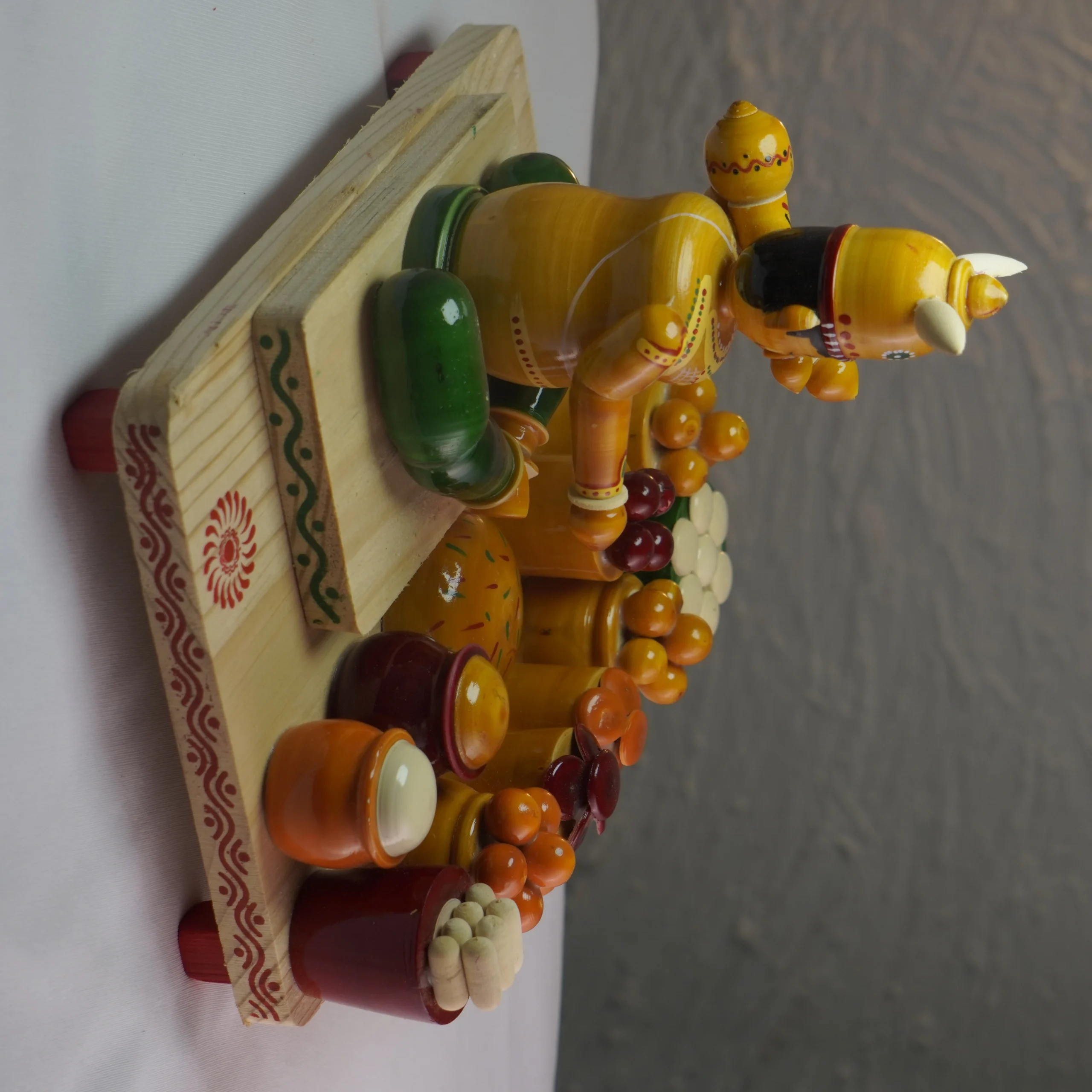 Handcrafted Kondapalli Bakasura Set - Image 4