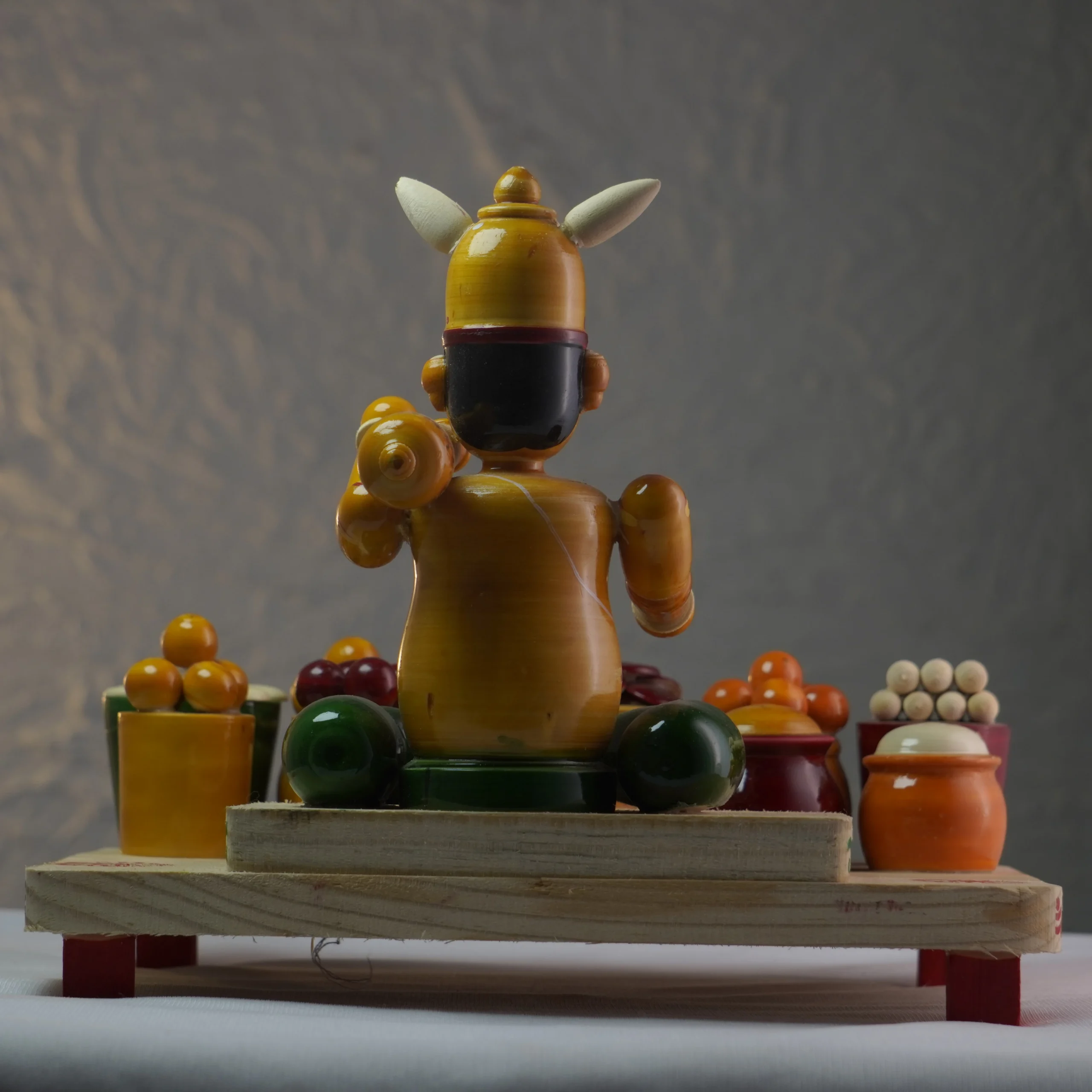 Handcrafted Kondapalli Bakasura Set - Image 5