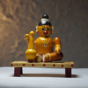 Handcrafted Kondapalli Bala Hanuman Art-piece