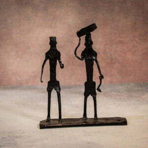 Two Men - Metal Art