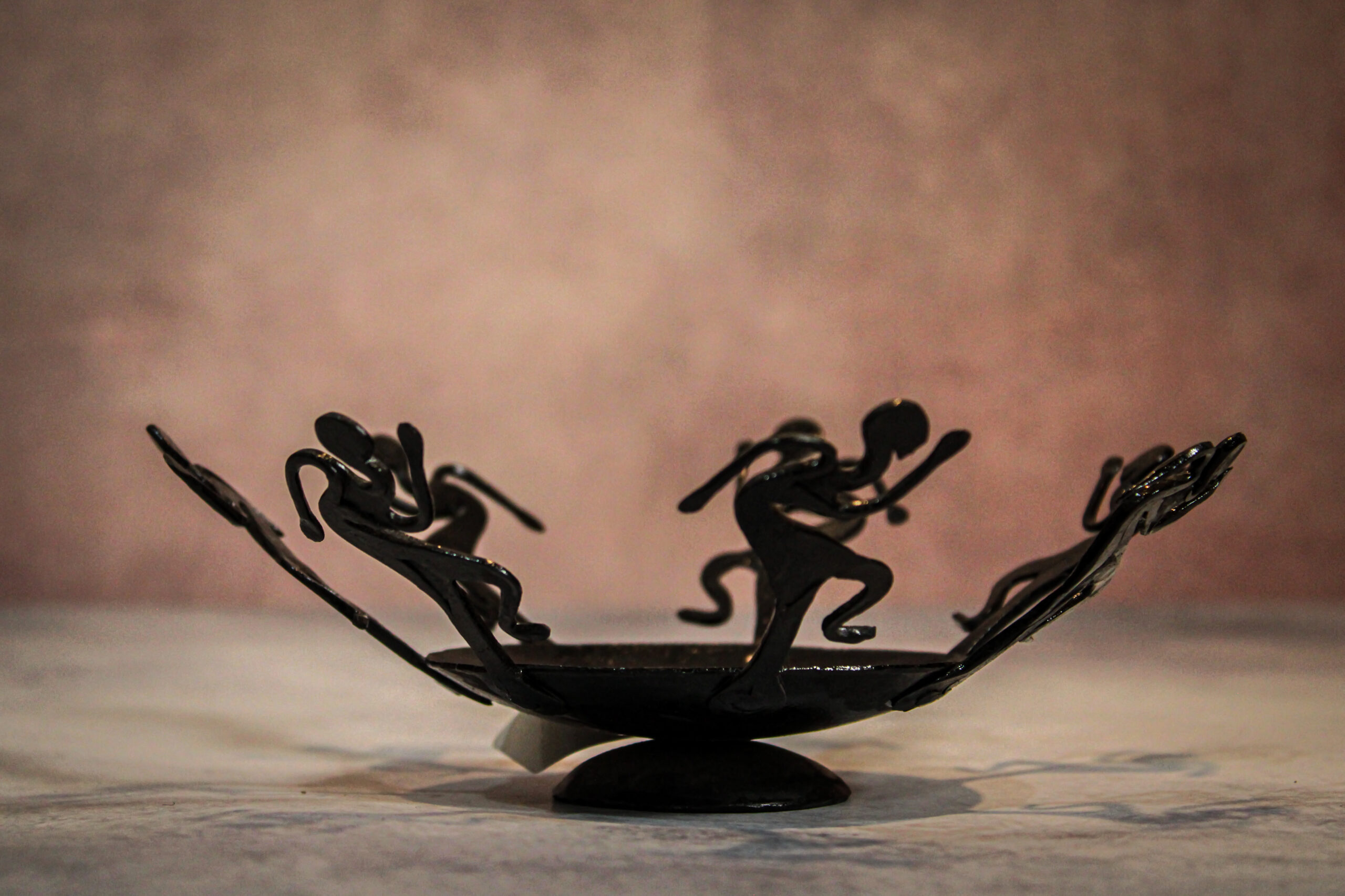 Candle Holder - Dancing men - Image 2