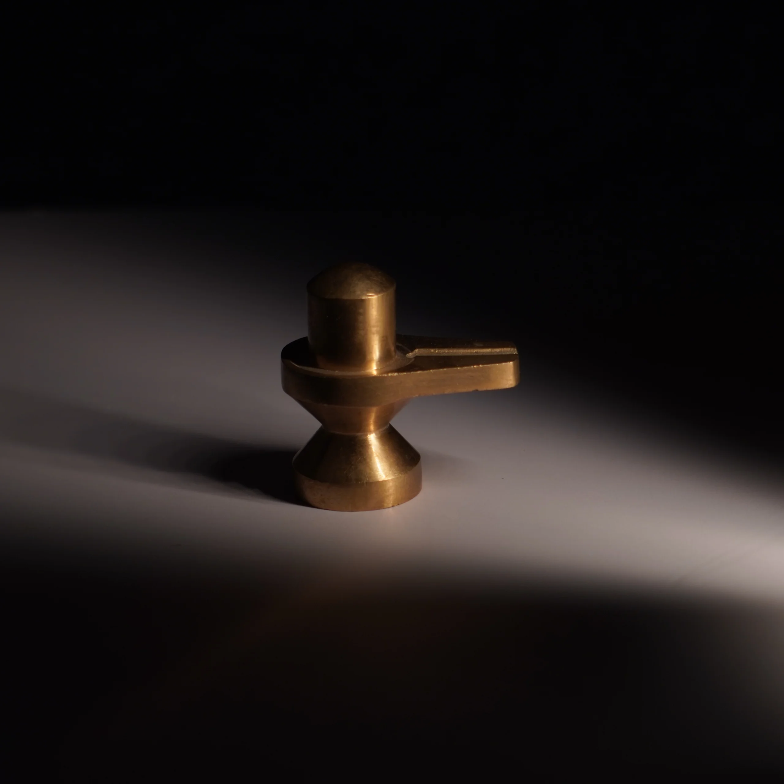 Handcrafted Solid Brass Shiva Lingam - Image 3